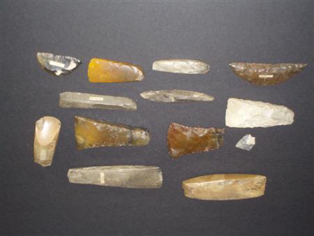 Appraisal: A collection of mostly Neolithic Scandinavian flint implements circa B