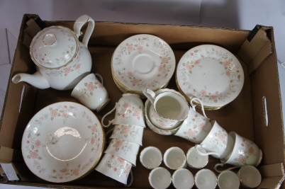 Appraisal: Royal Albert Autumn Sunlight Eight Piece Place Setting Breakfast Set