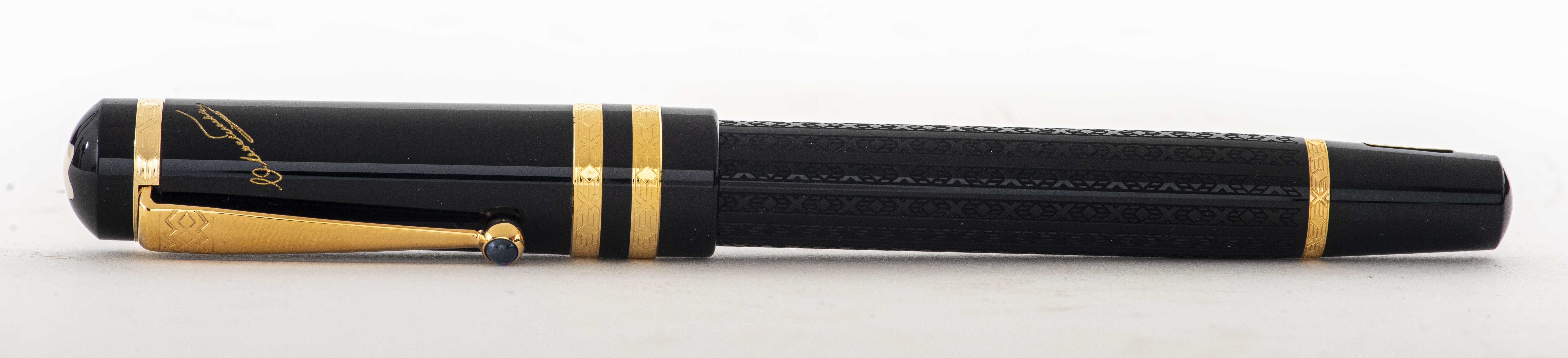 Appraisal: MONTBLANC 'DOSTOEVSKY' FOUNTAIN PEN Montblanc Meisterstuck 'Dostoevsky' Limited Edition fountain