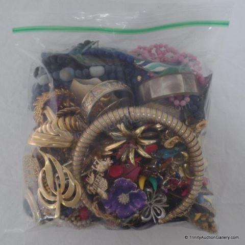 Appraisal: Costume Jewelry lb Bag Unsearched or Checked This is a