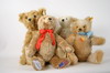 Appraisal: TEDDY BEARS - Lot of four to Steiff teddy bears