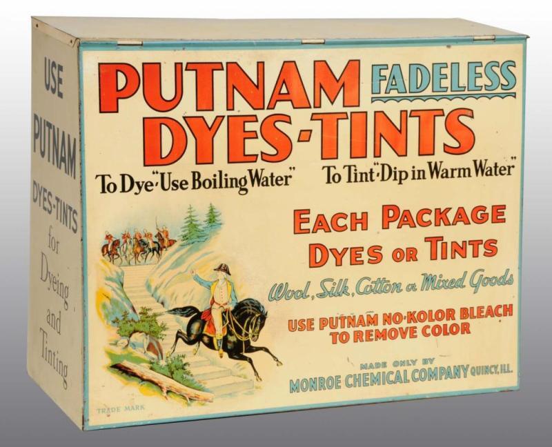 Appraisal: Putnam Dyes Dye Cabinet Description Comes filled with originals dyes