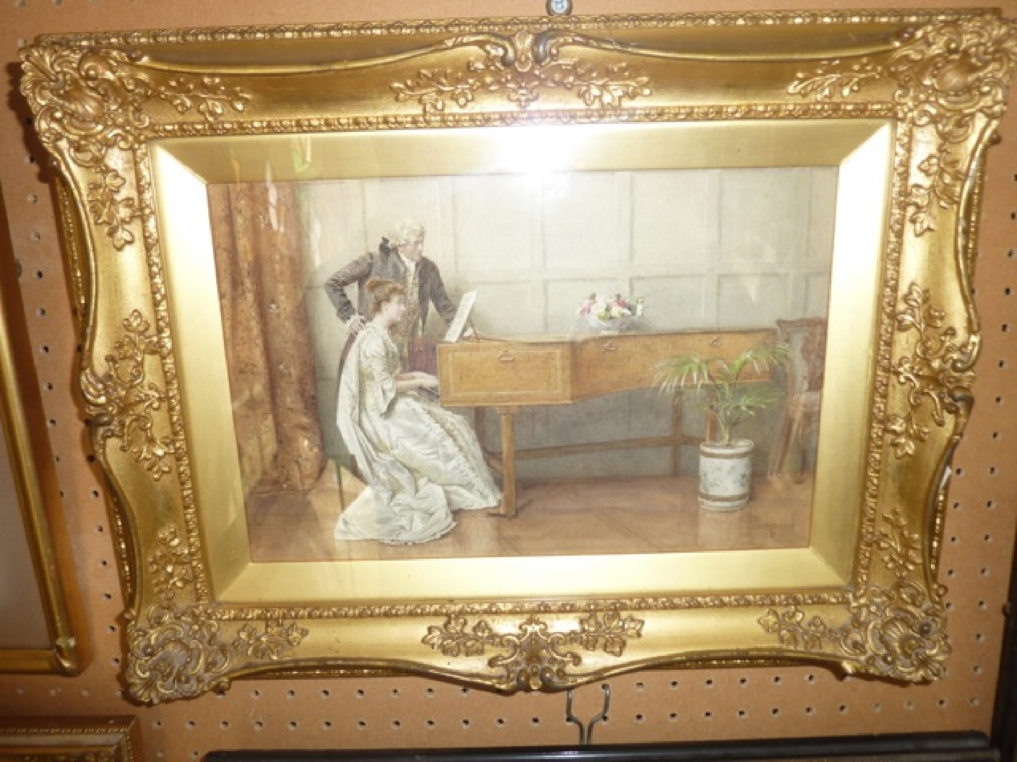 Appraisal: A late th century watercolour by George Kilburne showing an