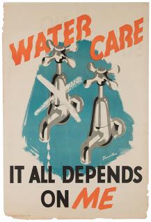 Appraisal: WWI A Lot of WWI-era Posters Encouraging Families to Conserve