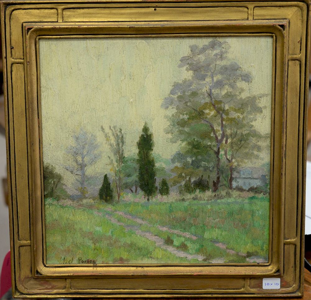 Appraisal: Ethel Easton Paxson - oil on artist board Webster Point