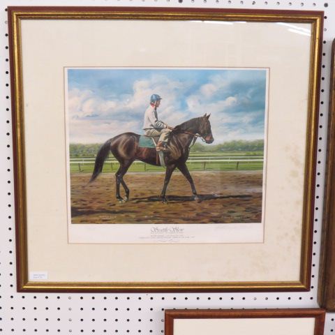 Appraisal: Anthony M Alonso Lithograph Seattle Slew of image area x