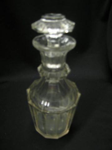 Appraisal: th Century Cut Crystal Decanter