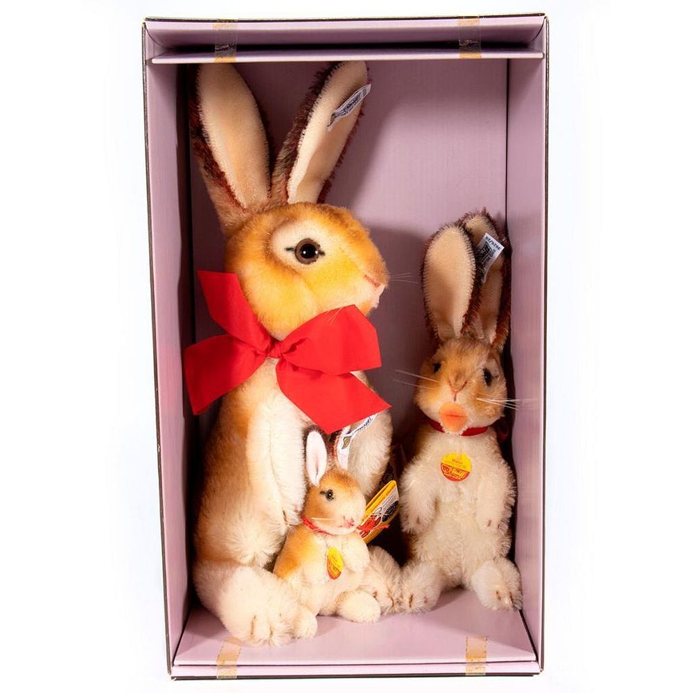 Appraisal: Vintage Steiff Limited Edition Rabbits Vintage Steiff Collector's Limited Edition