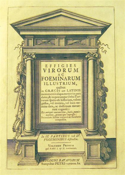 Appraisal: vol Gronovius Jacobus Thesaurus Graecarium Antiquitatum Effigies Vivorum ac Foeminarum