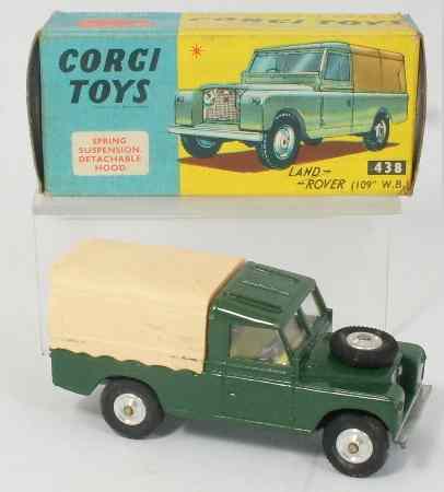 Appraisal: Corgi Toys Land Rover W B in original box in