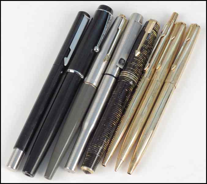 Appraisal: COLLECTION OF PARKER PENS Condition No Specific Condition Recorded -