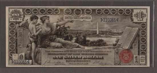 Appraisal: United States Silver Certificate Series of ''Education Series '' signed