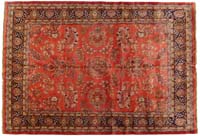 Appraisal: ROOM SIZE SAROUK ORIENTAL RUG Last half of the th