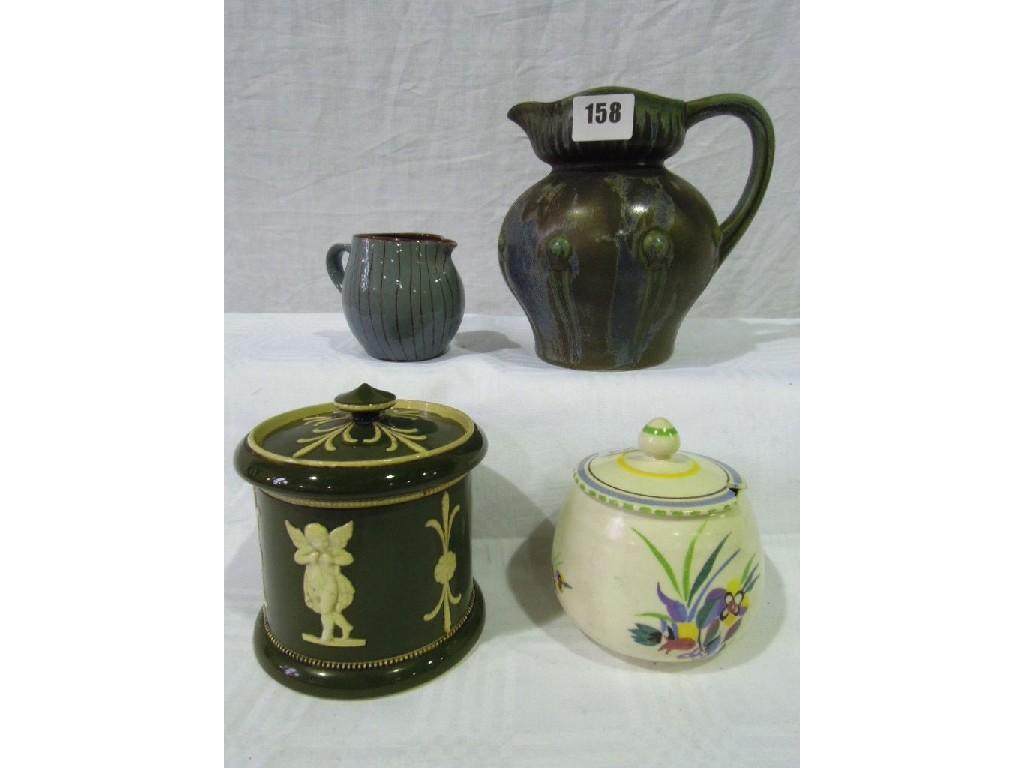 Appraisal: A collection of mixed ceramics including a Studio Pottery jug