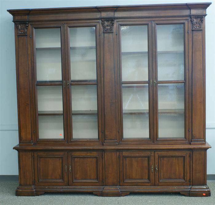 Appraisal: Custom made part library book case by David Michael Inc