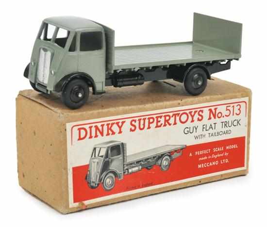 Appraisal: Dinky Guy Flat Truck With Tailboard grey st type cab