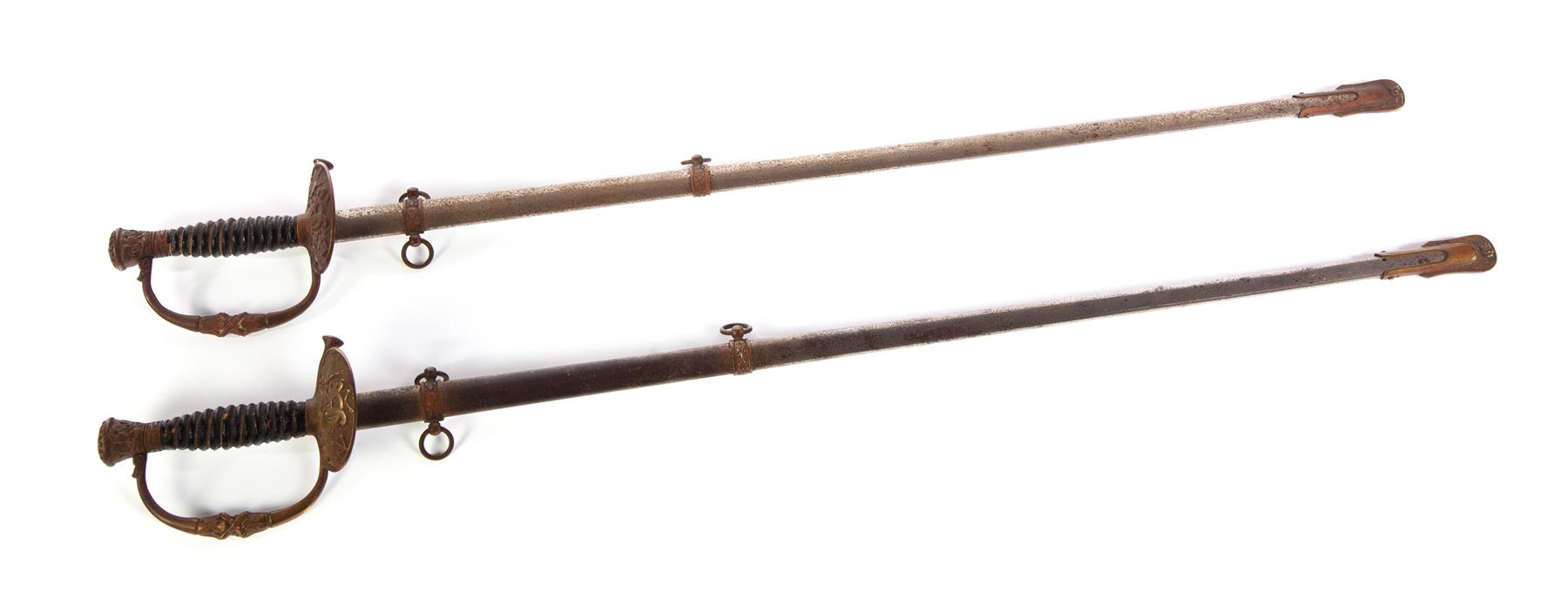 Appraisal: TWO GAR SWORDS MANUFACTURED BY THE E A ARMSTRONG COMPANY