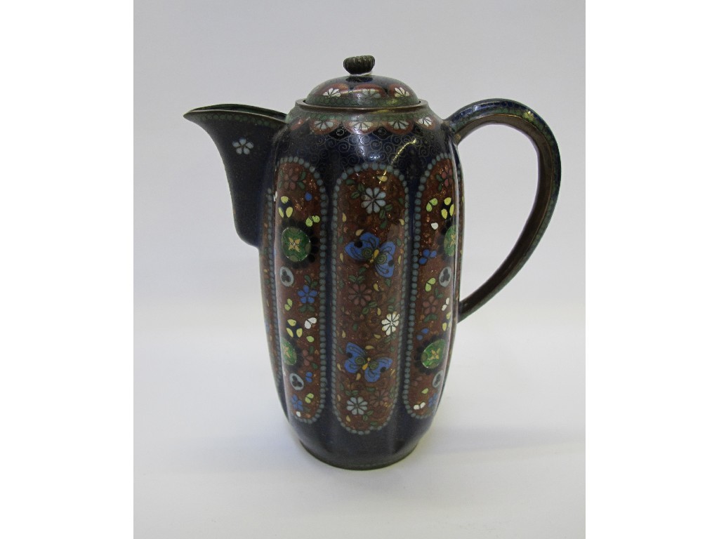 Appraisal: Cloisonne hot water pot