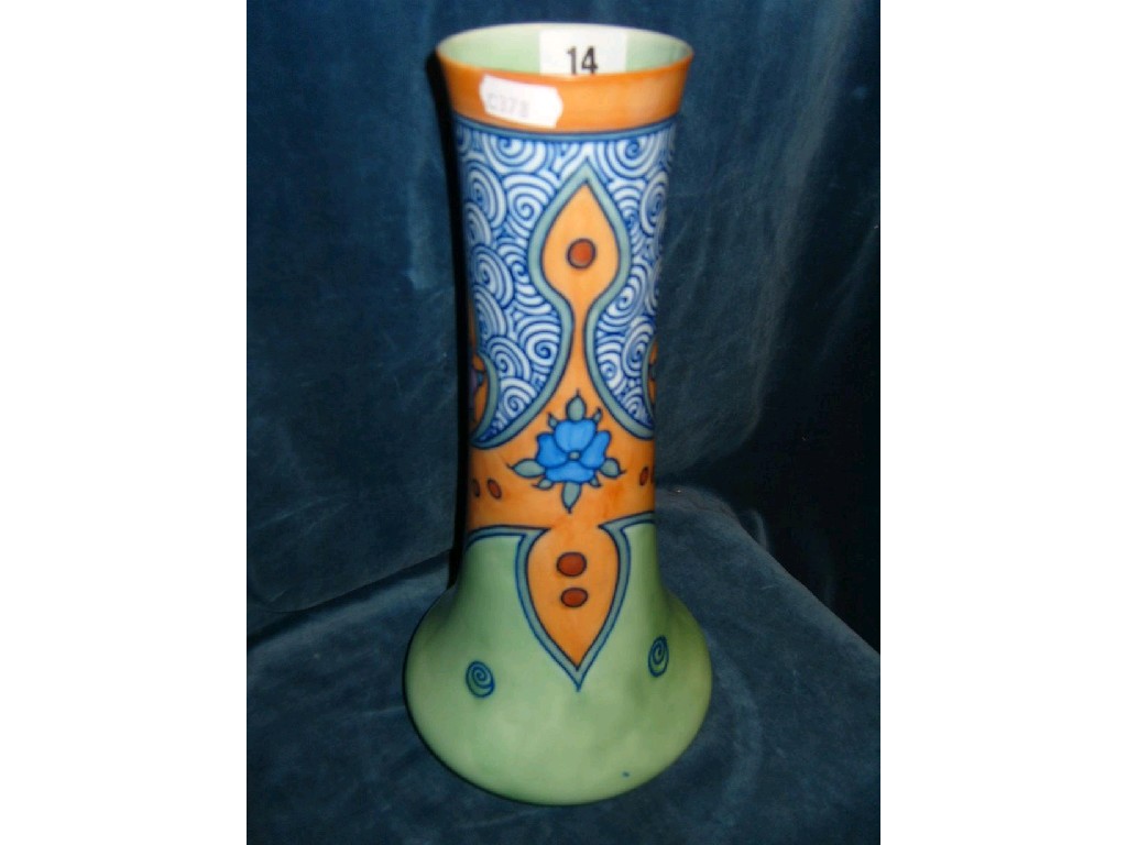 Appraisal: A Burleigh Ware vase in the Art Deco style designed