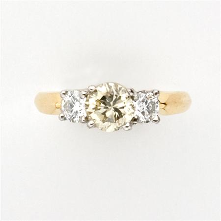 Appraisal: Gold Platinum and Diamond Ring Estimate -