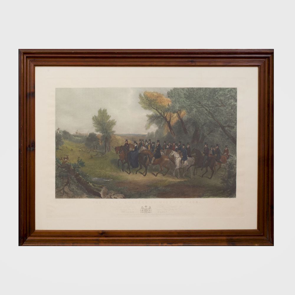 Appraisal: After Jacques Rigaud - Vue du Chateau Royal D'Amboise and