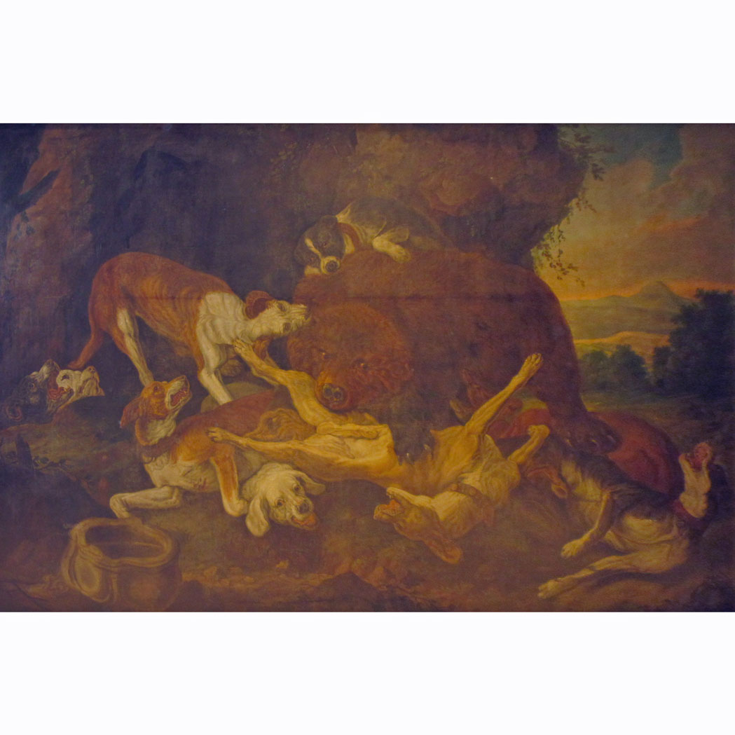 Appraisal: Follower of Paul de Vos A Bear Hunt Oil on