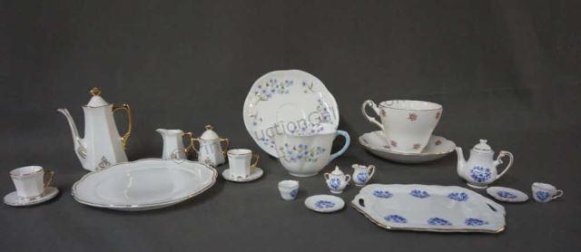 Appraisal: Two made in England full size tea cups and matching