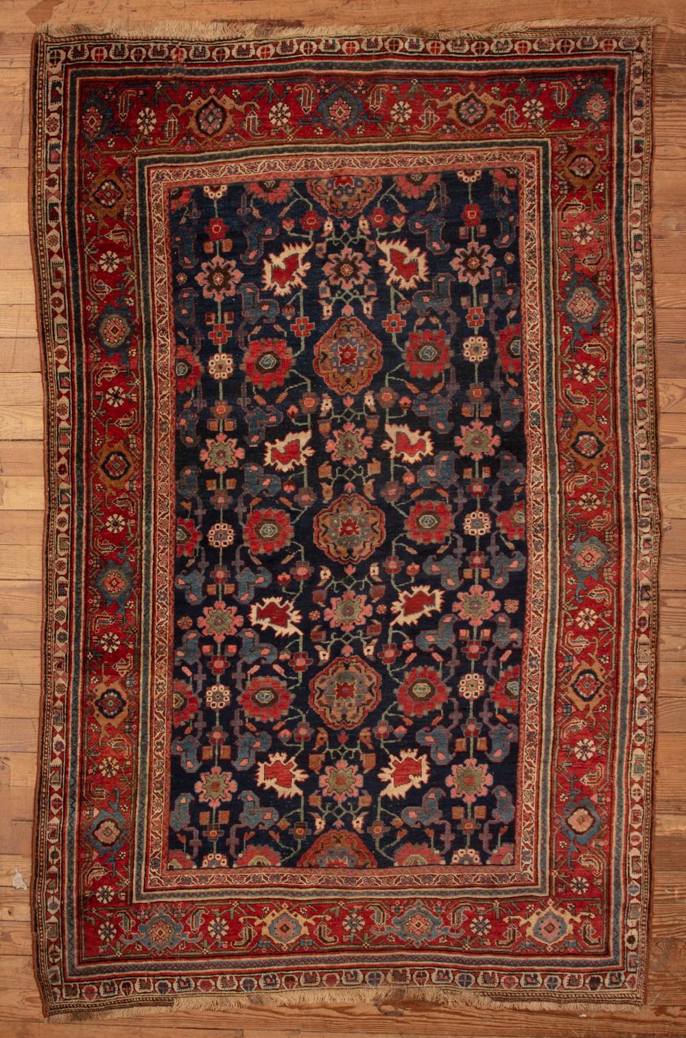 Appraisal: Bidjar Rug North Persia c ft in x ft in