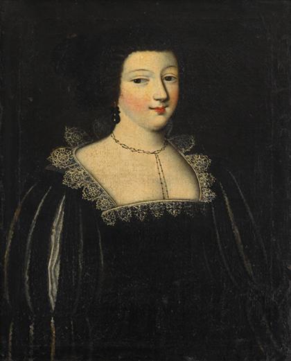 Appraisal: CONTINENTAL SCHOOL th - th century ELIZABETHAN LADY Oil on