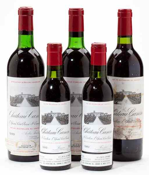 Appraisal: Chateau Canon total bottlesVintage St Emilion bn lbsl ml ml