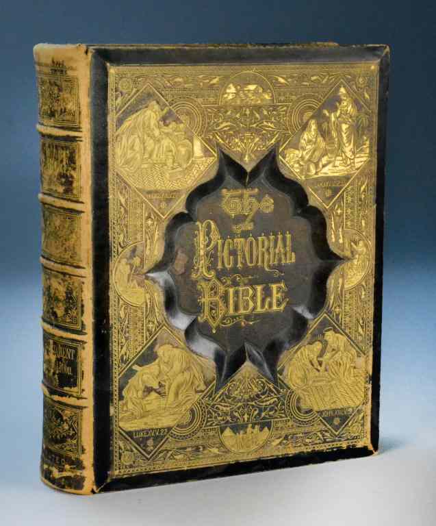 Appraisal: Large Pictorial Bible The New Testament with complete concordance apocrypha