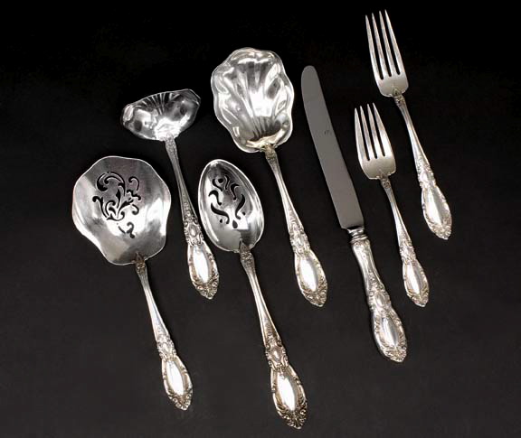 Appraisal: One Hundred Sixty-Three-Piece Set of Towle King Richard Sterling Silver