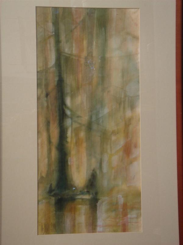 Appraisal: Beverly Bunn Spartenburg SC th c forest scene x w