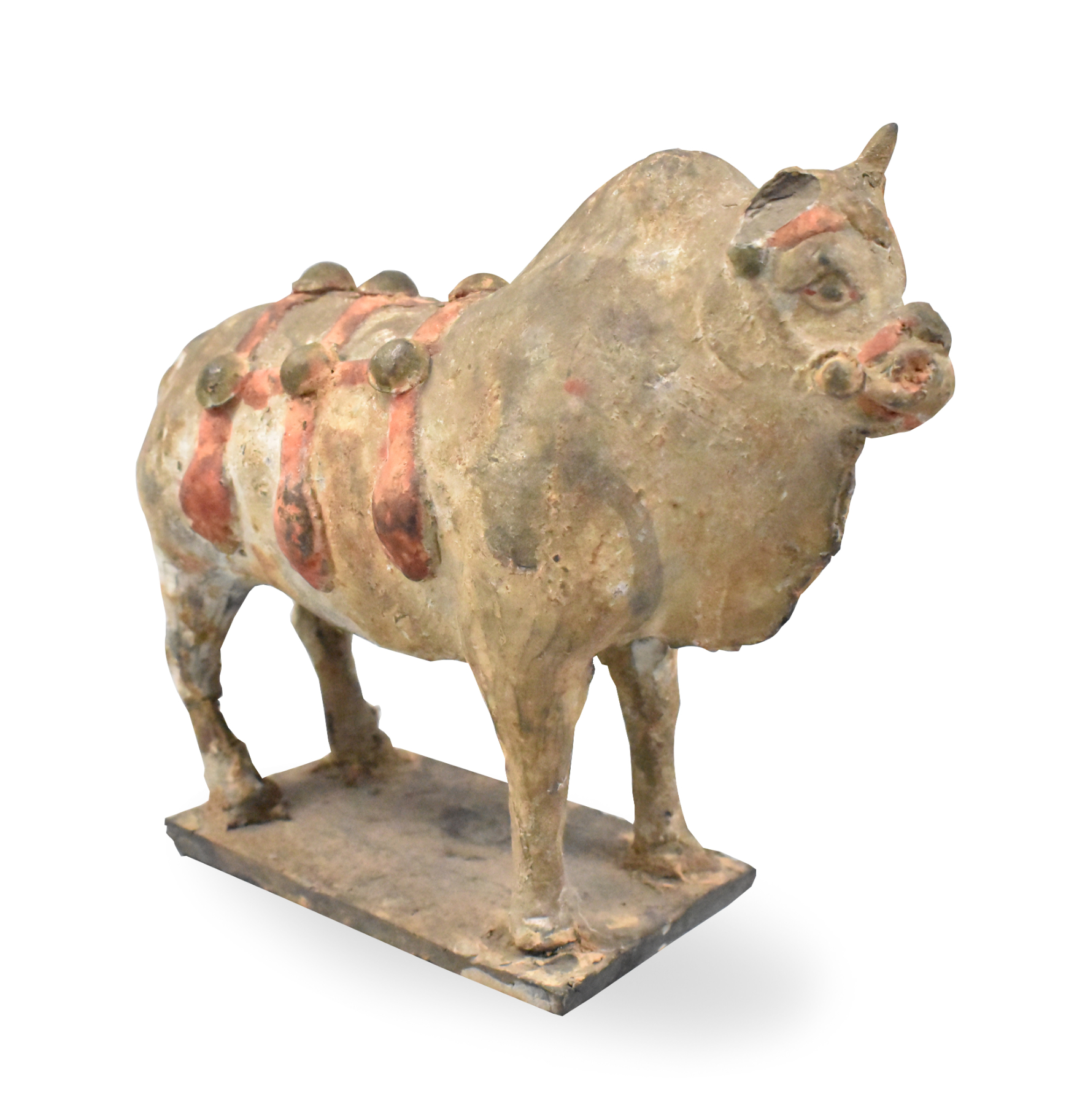 Appraisal: A Chinese ceramic Ox figure dating from the Northern Wei