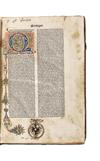 Appraisal: NICOLAUS DE LYRA Postilla super totam Bibliam Volume of Novum