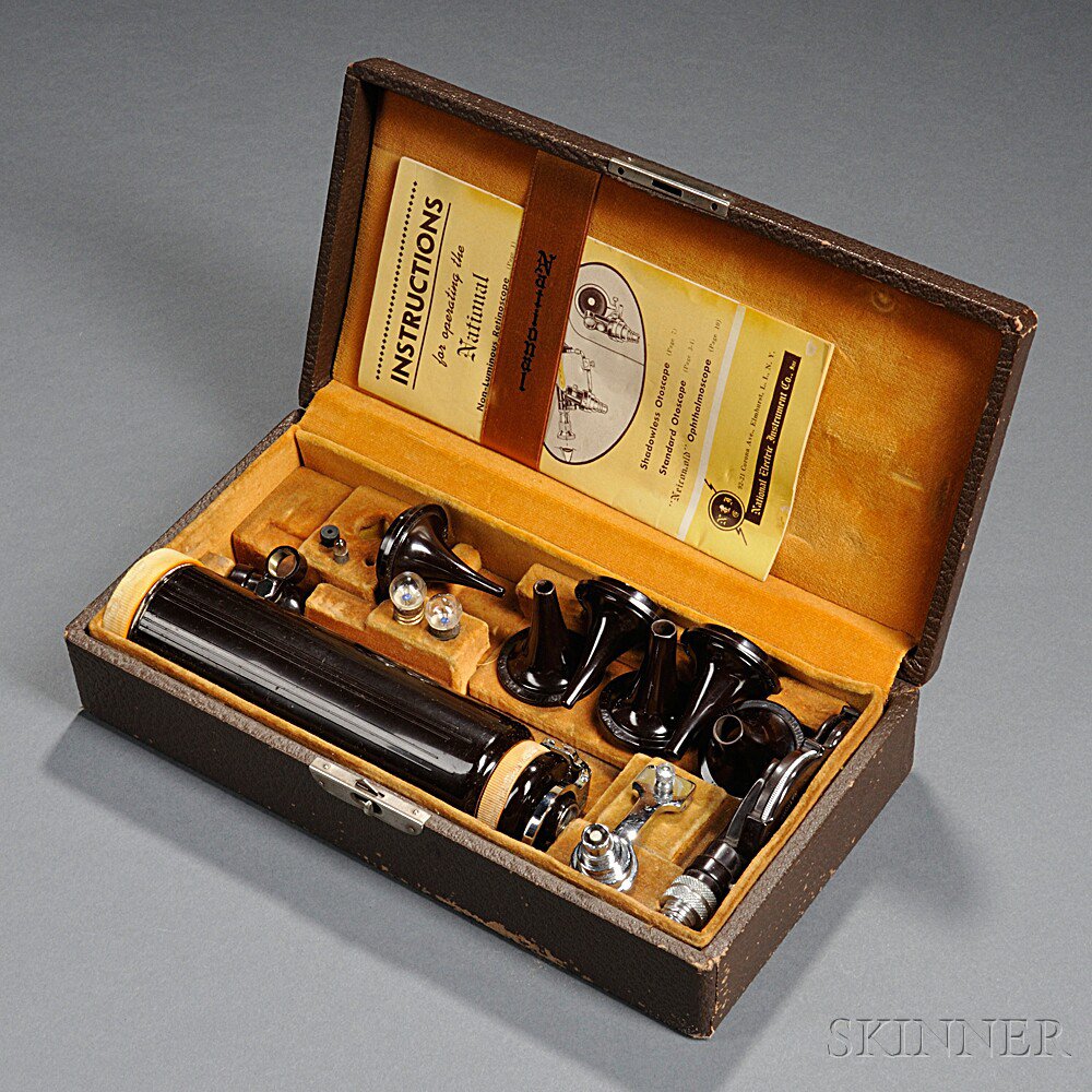 Appraisal: National Battery Operated Otoscope National Electrical Instrument Co Elmhurst New