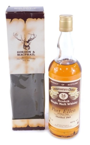 Appraisal: A Gordon Macphail Port Ellen Single Malt Scotch Whisky The