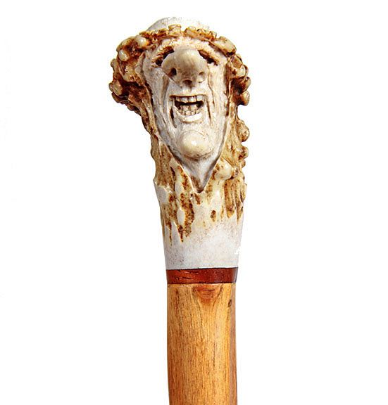 Appraisal: Stag Man Cane Exclusive on Bidsquare Early th Century- A