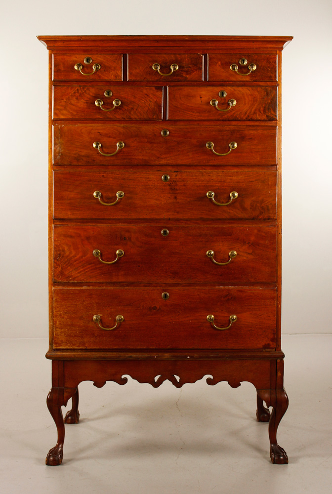 Appraisal: - th C Pennsylvania Chippendale Chest th century Pennsylvania Chippendale