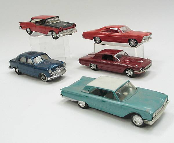 Appraisal: Ford promotional vehicles An accumulation of plastic promotional vehicles from