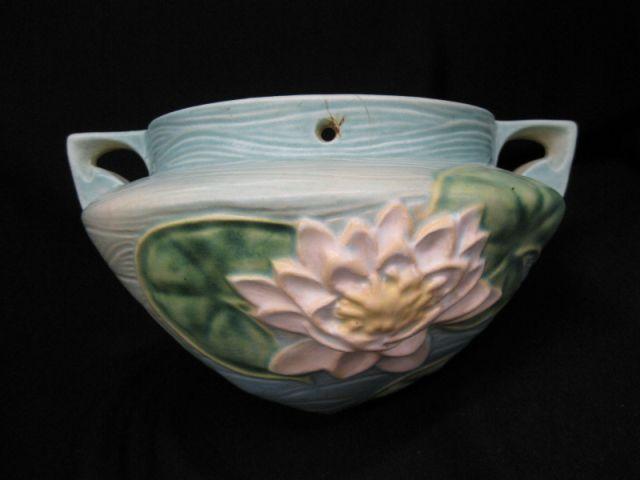 Appraisal: Roseville Art Pottery Water Lily Hanging Planter diameter excellent