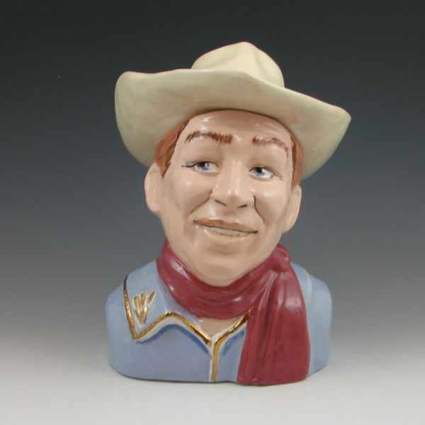 Appraisal: Rick Wisecarver American Cowboy Hero cookie jar Signed Rick Wisecarver