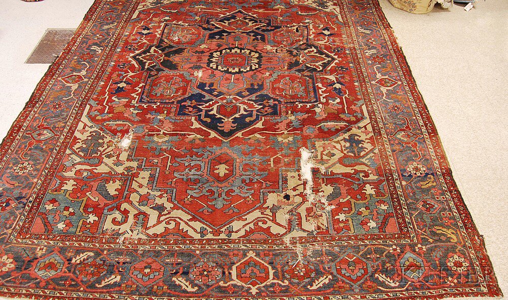 Appraisal: Karadja Carpet Northwest Persia late th early th century significant