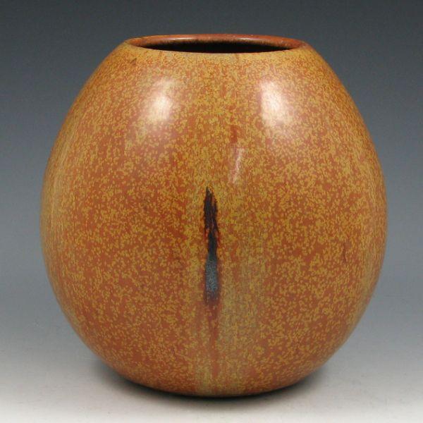 Appraisal: Yoshiko Schranil of Southern Methodist University studio vase with mottled