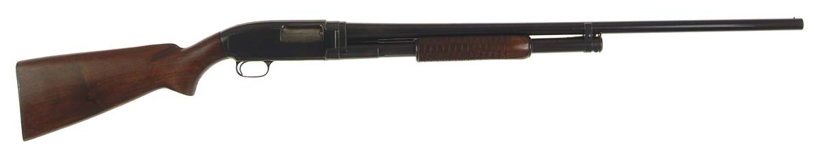 Appraisal: WINCHESTER MODEL PUMP ACTION SHOTGUN Cal ga SN Standard grade