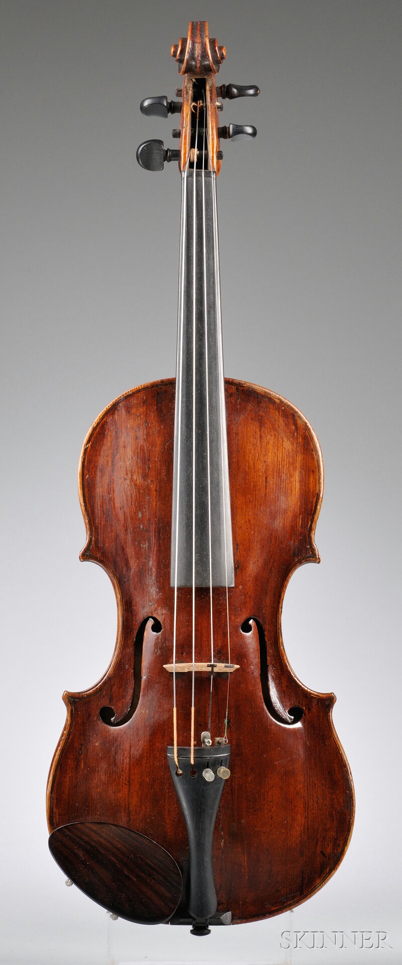 Appraisal: Czech Violin Prague School c labeled VOIGT length of mm