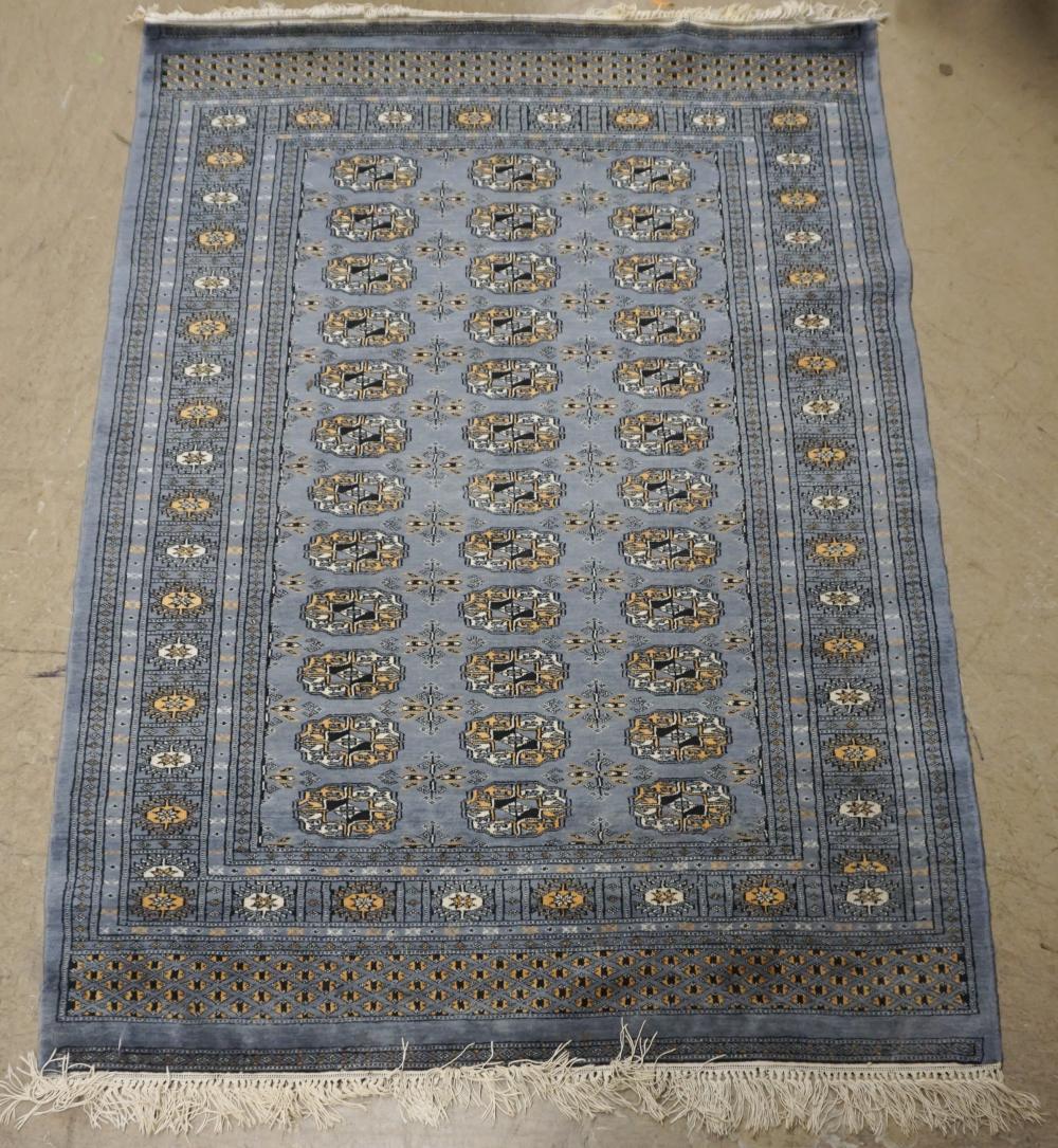 Appraisal: PAKISTAN BOKHARA RUG FT IN X FT INPakistan Bokhara Rug