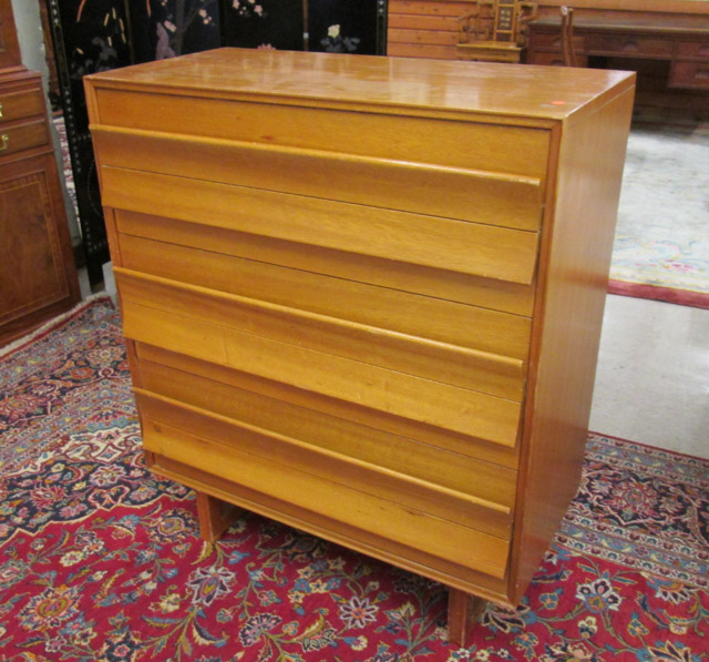 Appraisal: PAUL LASZIO MID-CENTURY MODERN CHEST OF DRAWERS model Brown-Saltman Furniture