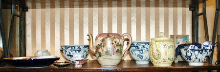 Appraisal: Miscellaneous Group of Chinese and Japanese Porcelain Table Articles Estimate