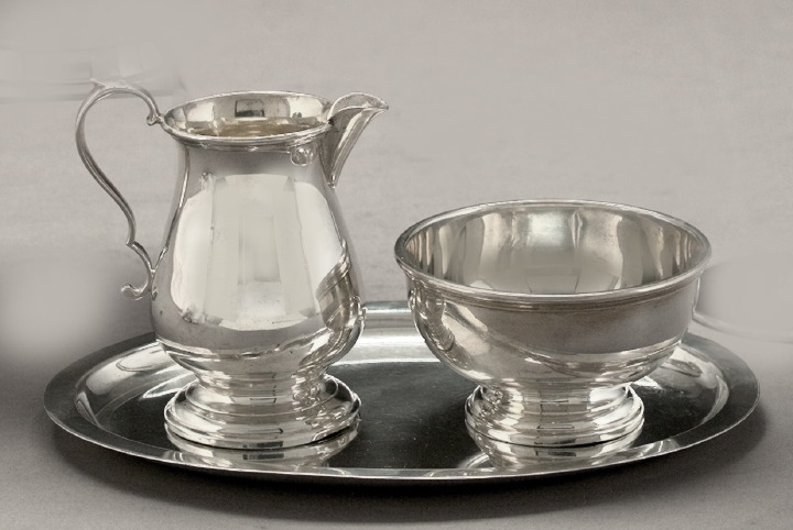 Appraisal: Three-Piece Tiffany and Company Sterling Silver Cream and Sugar Set